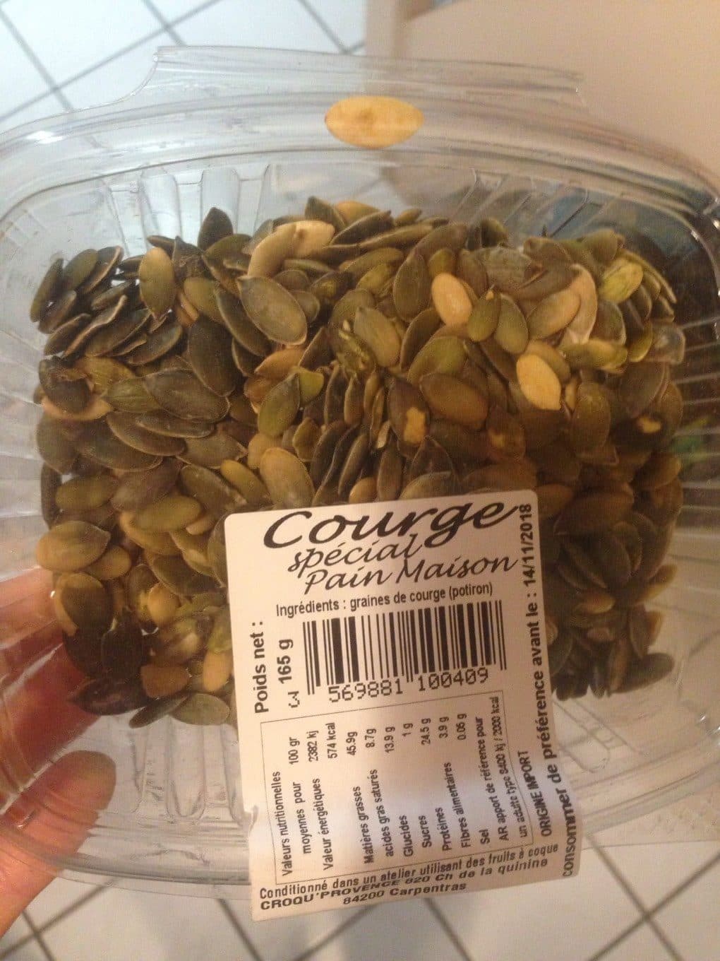 Croq'provence Courge special pain maison packshot