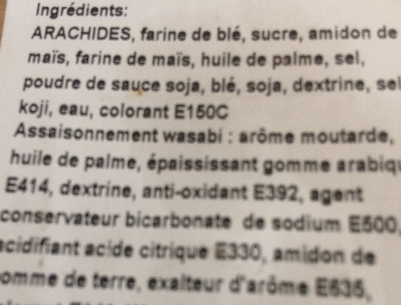 Open Food Facts Cacahuètes crackers packshot