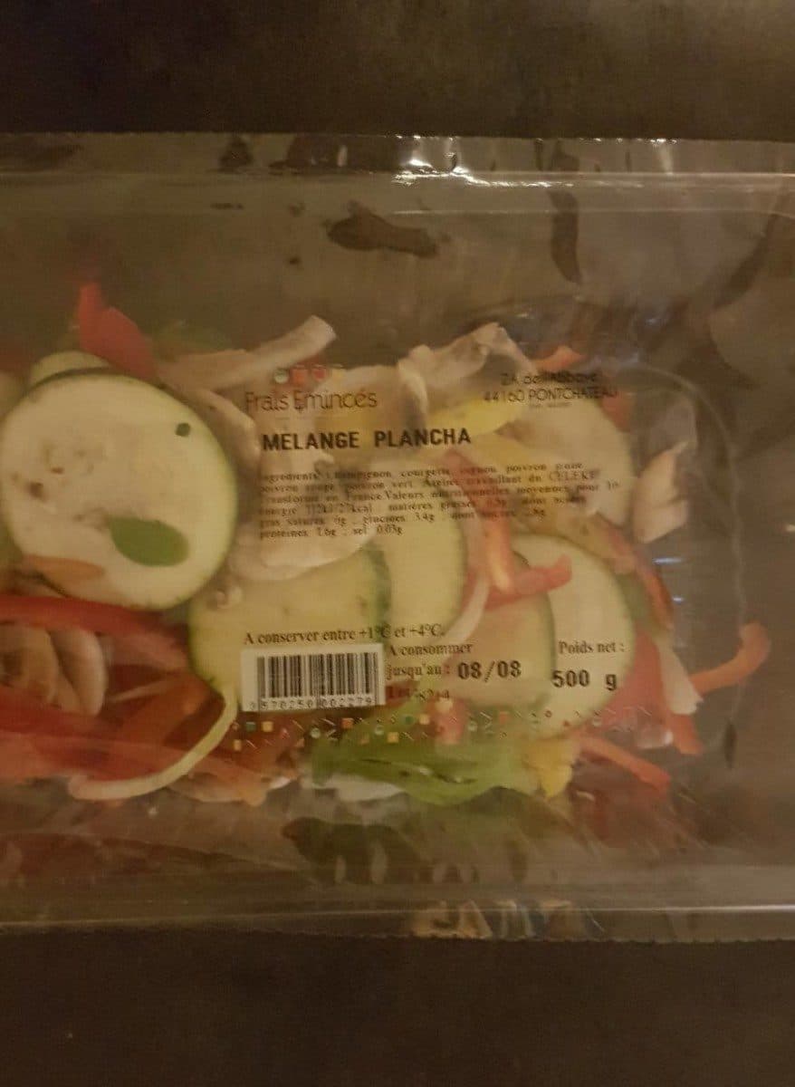 Open Food Facts Mélange plancha packshot