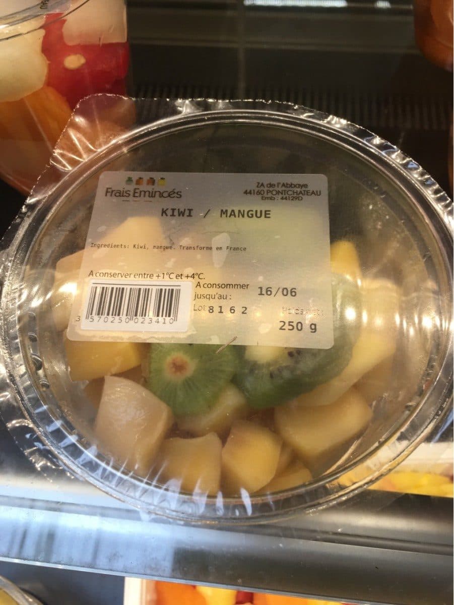 Open Food Facts Kiwi Mangue packshot