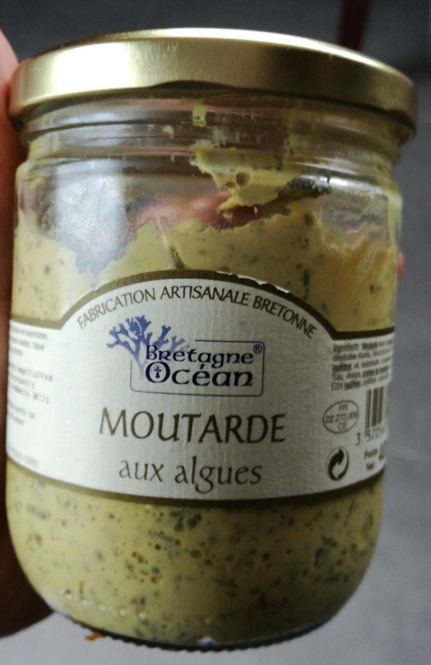 Bretagne Océan Moutarde aux algues packshot