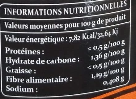 Jardins de Navarre Cardons au naturel packshot