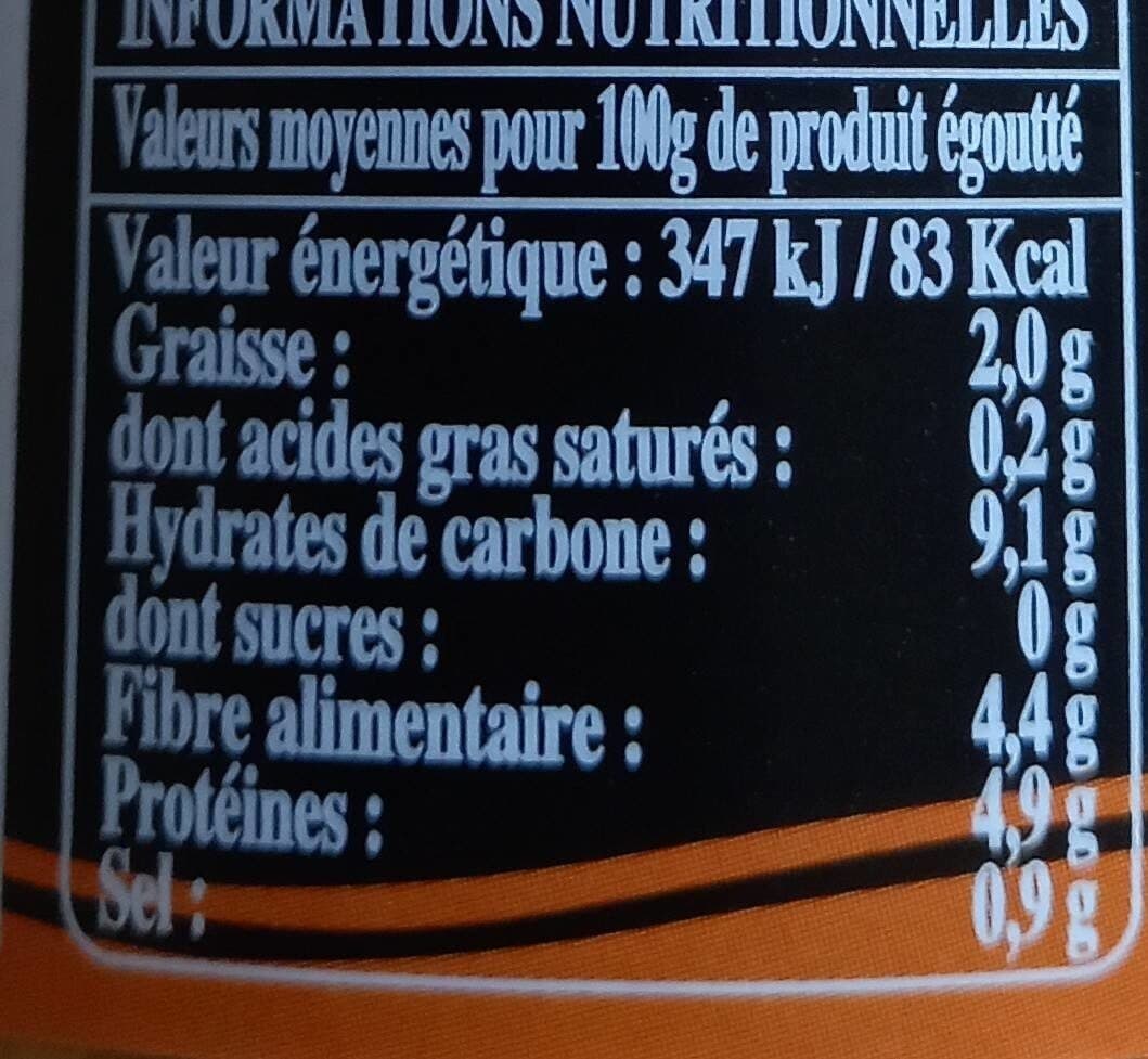 Jardins de Navarre Pois chiches extra (Garbanzos*) - 540 g - Les Jardins de Navarre packshot