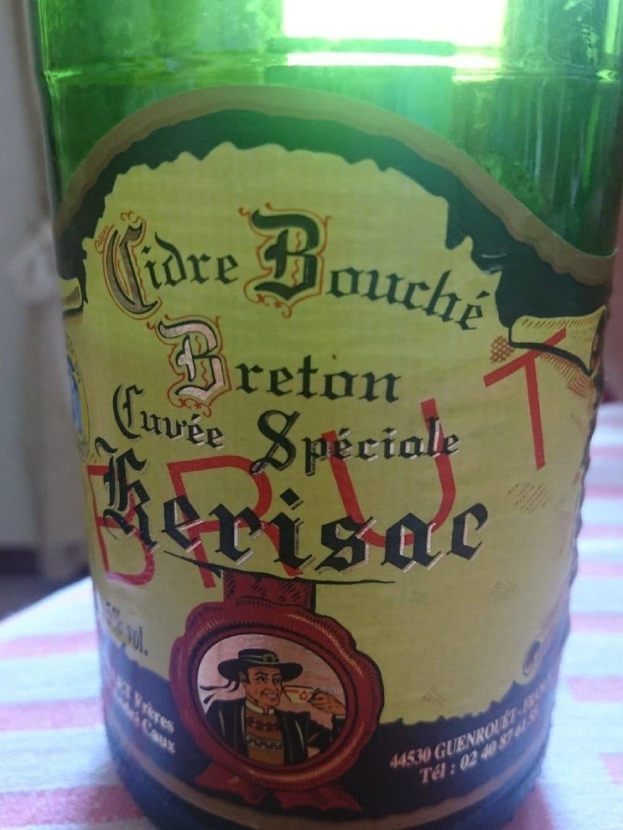 Kerisac Cidre bouché breton packshot