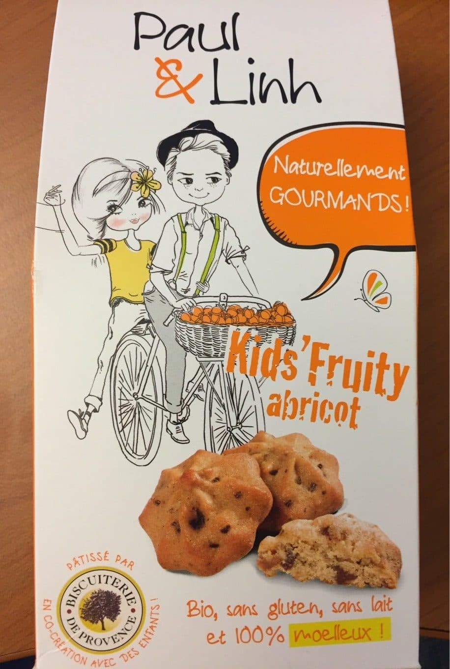 Paulandlinh Kid's fruity abricot packshot
