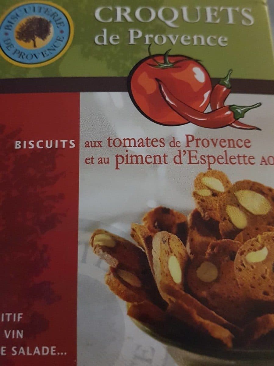 Biscuiterie de Provence Biscuits aux Tomates de Provence et au piment d'Espelette packshot