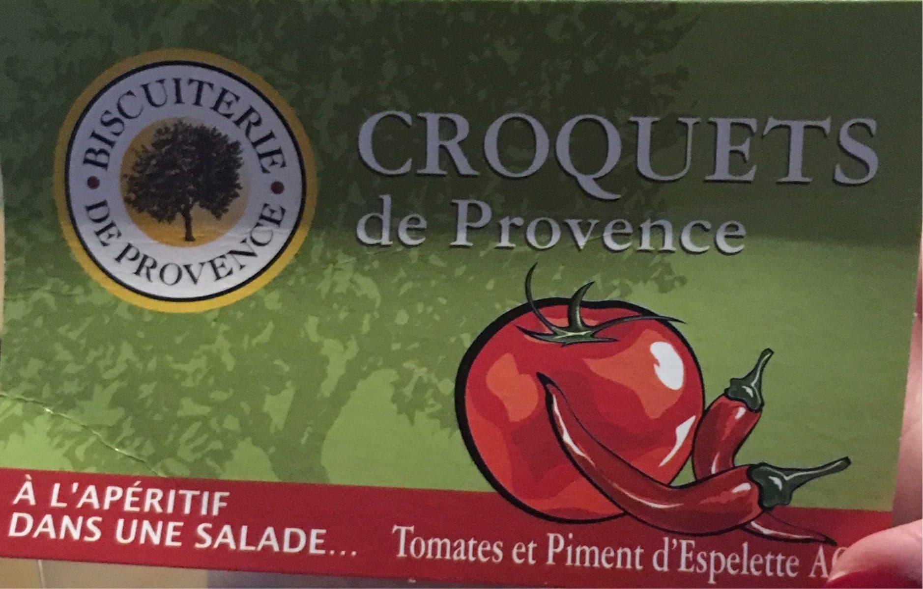 Open Food Facts Croquet de provence packshot