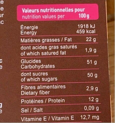 Open Food Facts Macarons des Baronnies packshot