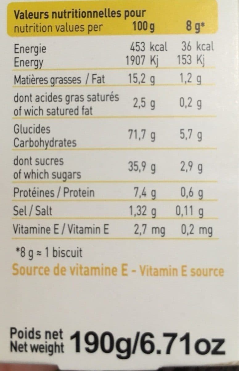 La Petite Fabrique Provençale Canistrelli de St Maurice packshot