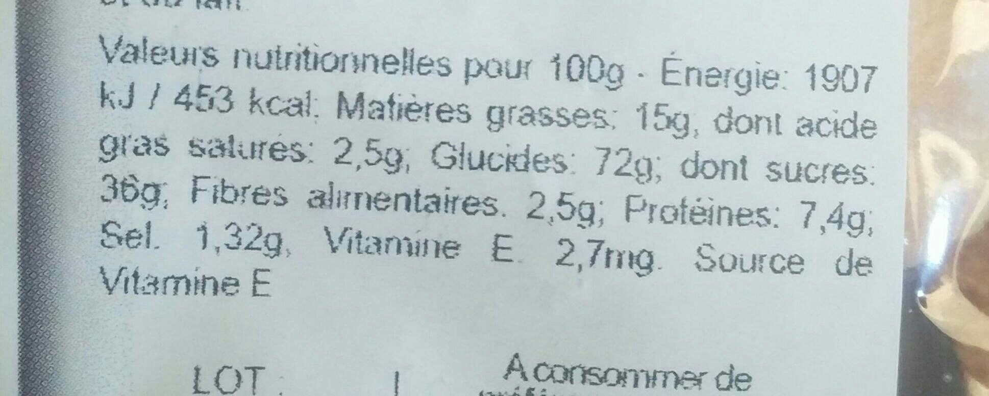 Open Food Facts Canistrelli citron packshot