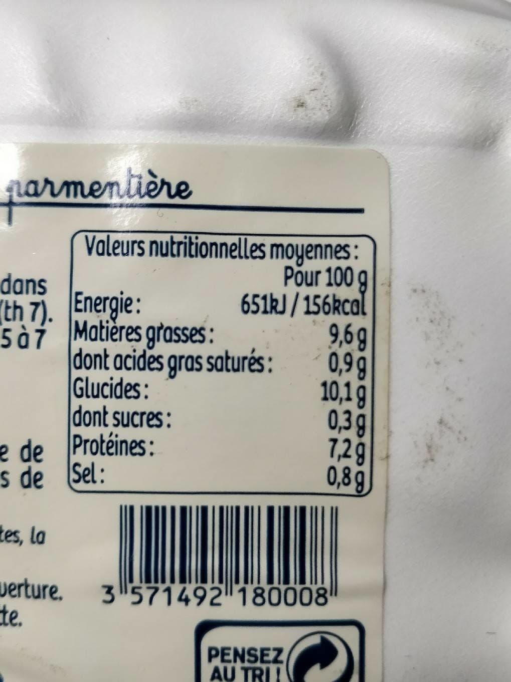 Maison briau La Brandade de morue parmentière packshot