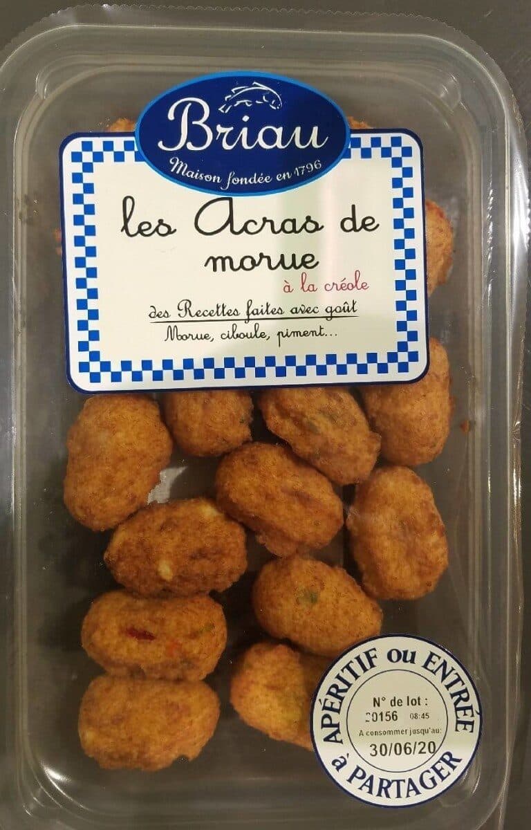 maison briau Les Acras de morue packshot