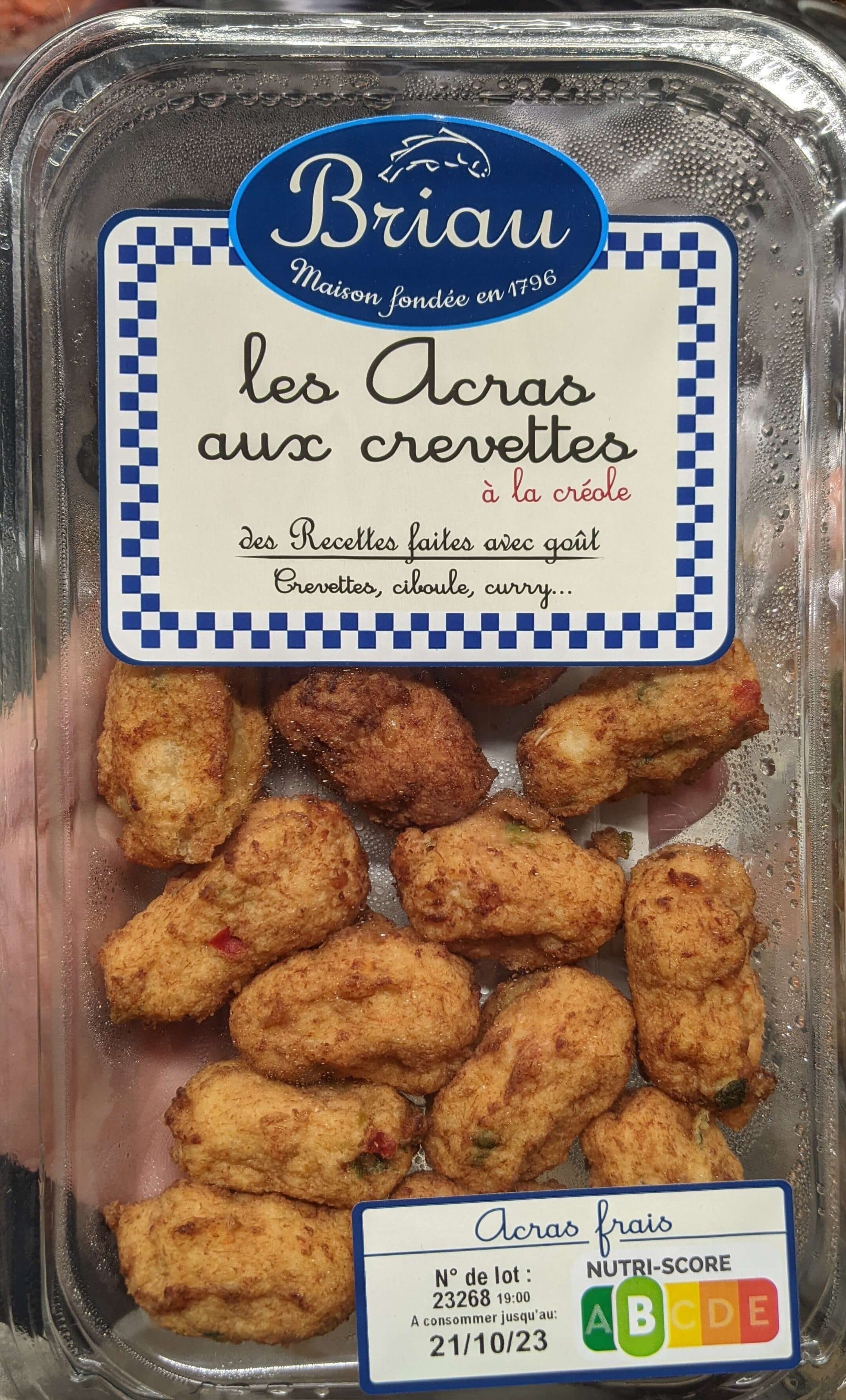Briau Les Acras aux crevettes à la créole packshot