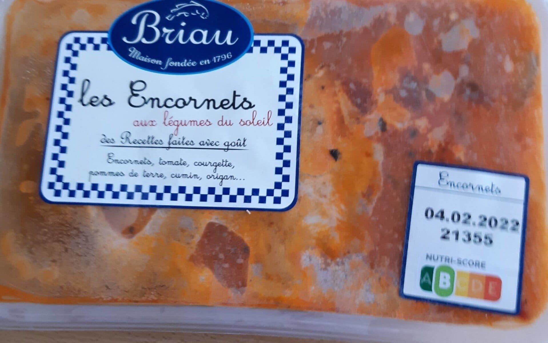 Maison Briau Encornets aux légumes du soleil packshot