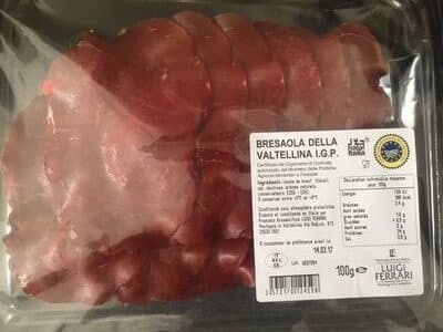 Luigi Ferrari Bresaola Della Valtellina packshot