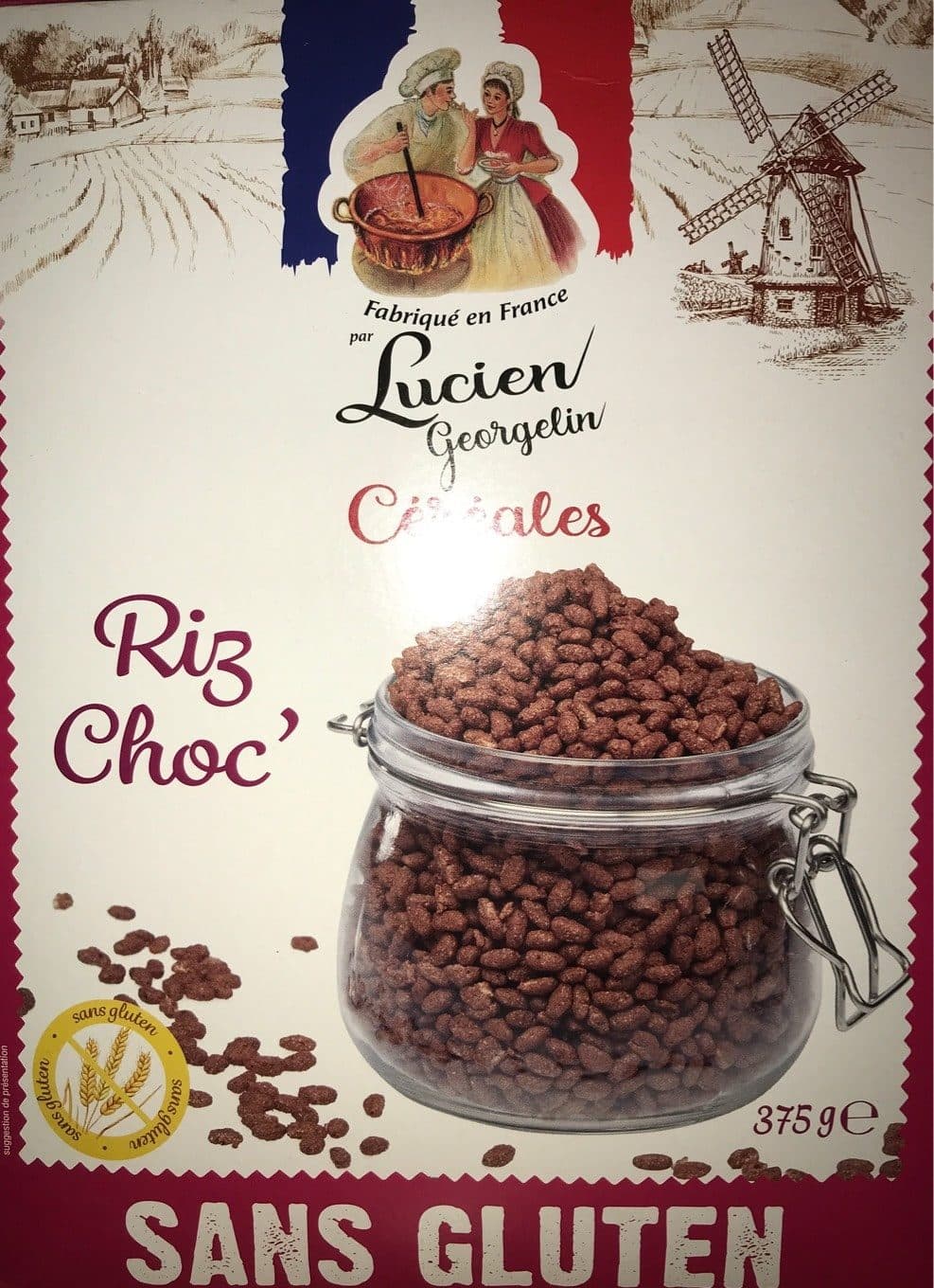 Lucien Georgelin Riz Choc' packshot