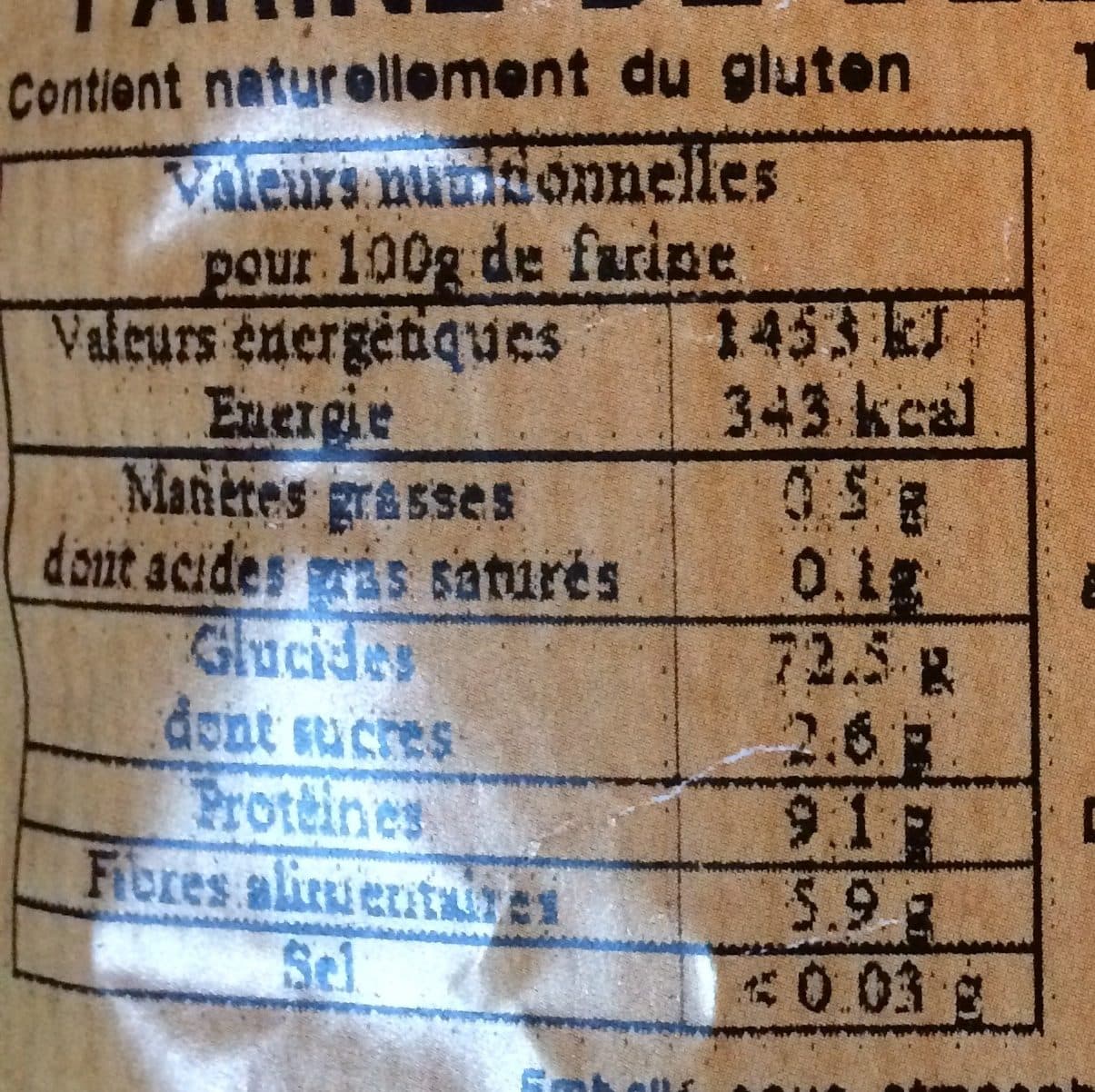 Moulin Pichard Farine de blé bio T80 packshot
