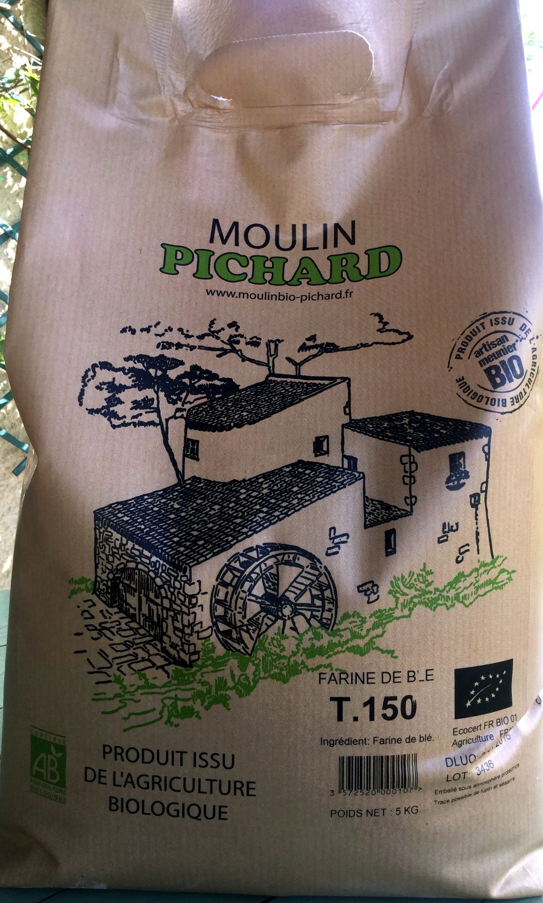 Moulin Pichard Farine de blé T.150 packshot
