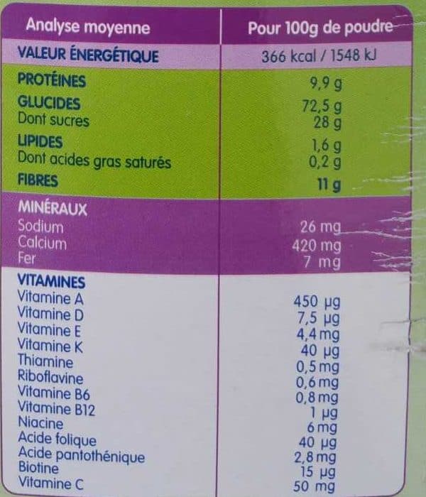 Ordesa Modilac Nutrifibres 8 Céréales packshot