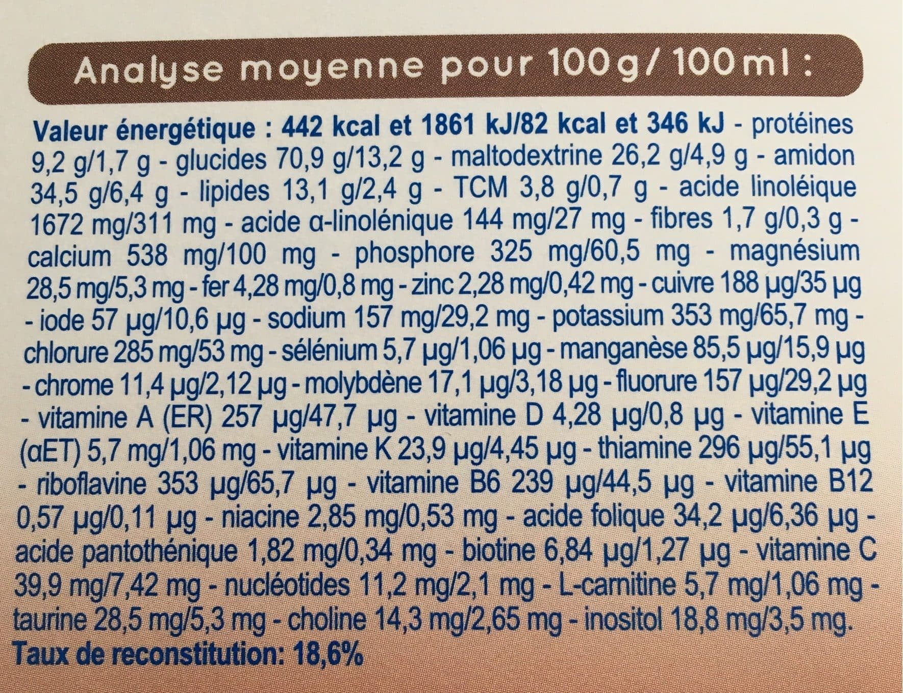 Modilac Modilac Mon 1er Dessert Sans Lait packshot