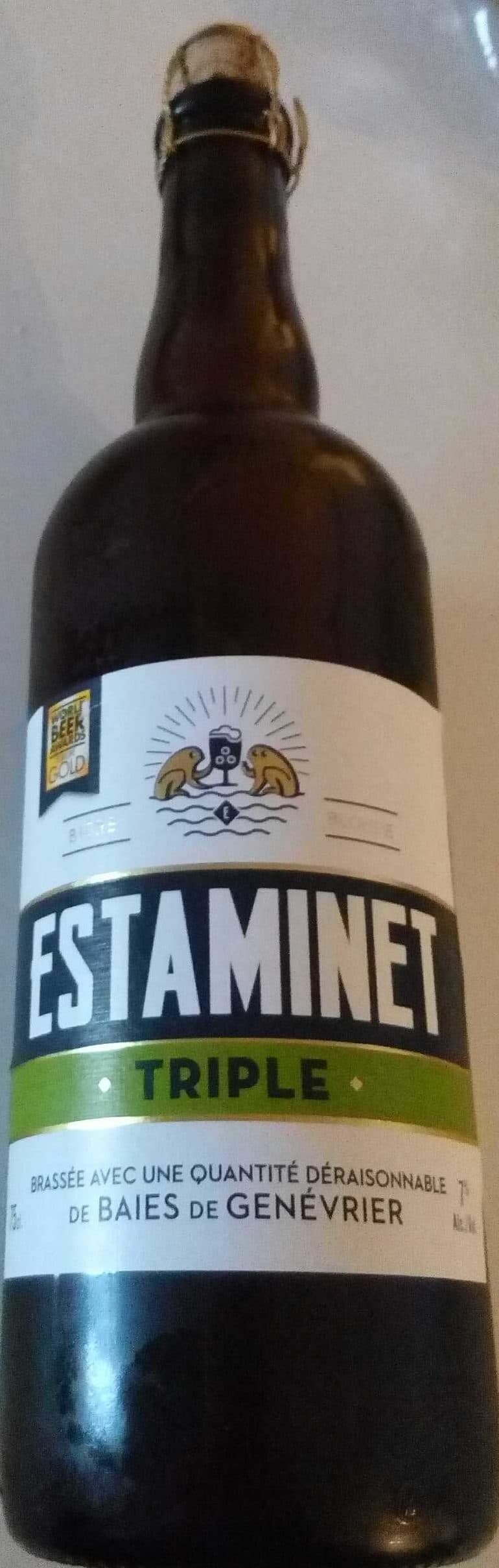 Brasserie des Sources Estaminet Triple packshot