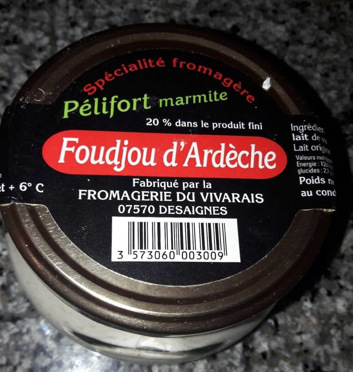 Open Food Facts FOUDJOU D'ARDECHE packshot