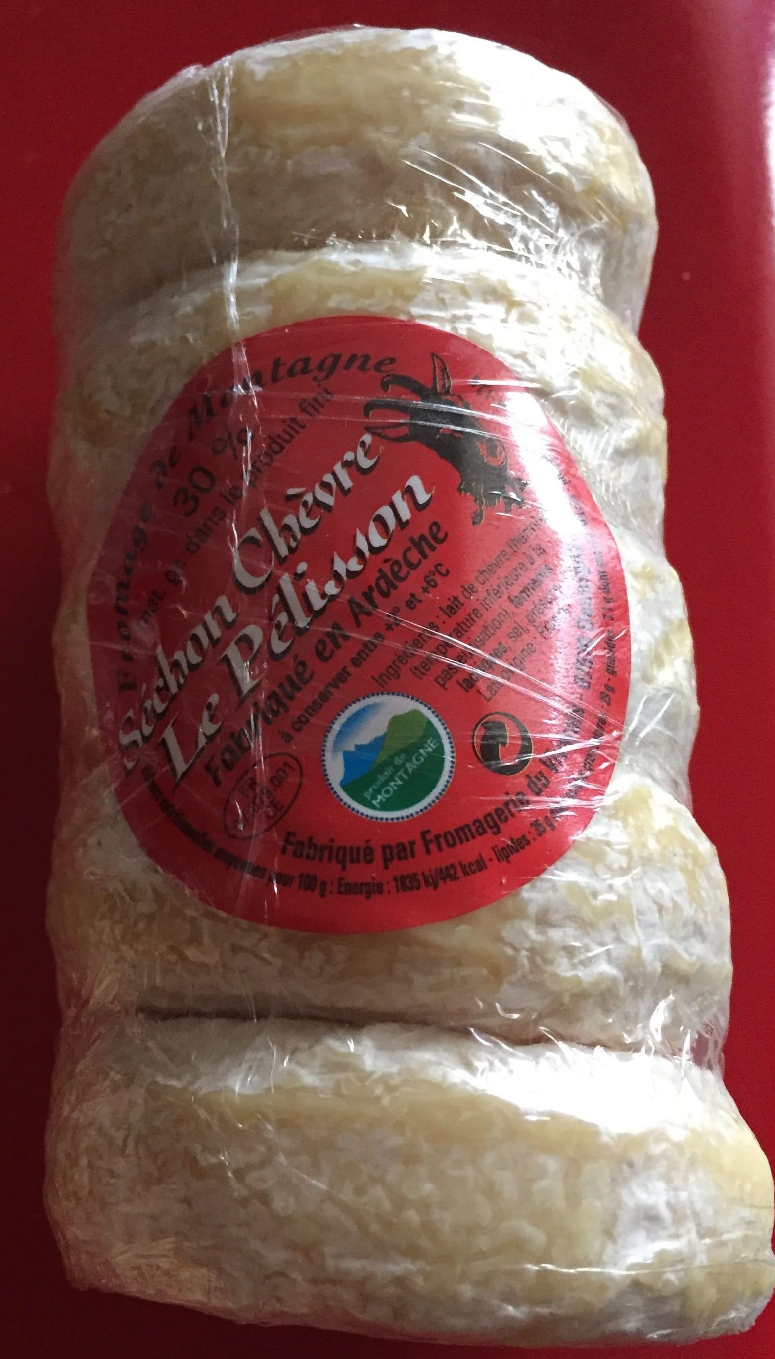 Open Food Facts Sechon de chèvre au lait thermisé packshot