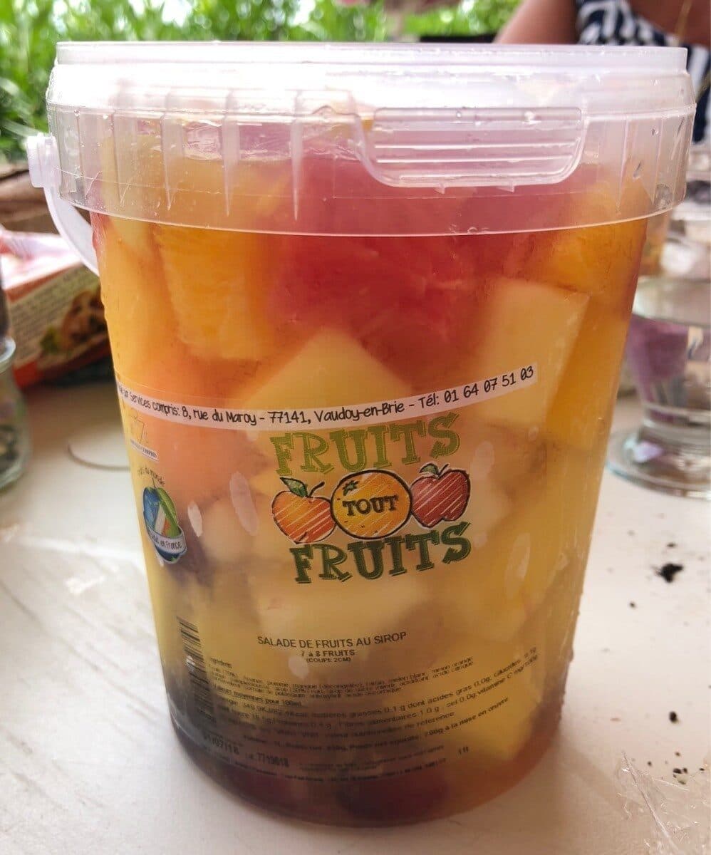 Fruits tout fruits Salade de fruits packshot