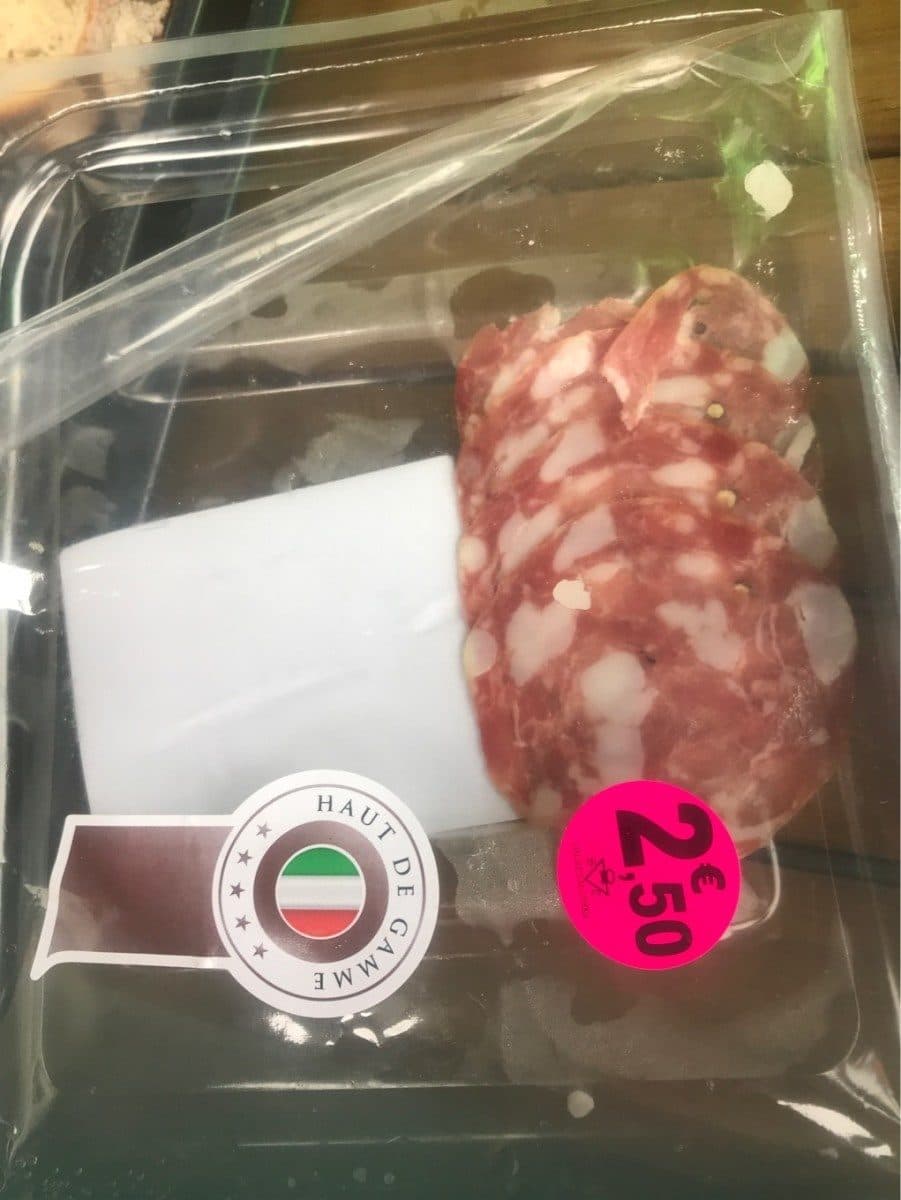 Open Food Facts Salame Napoli packshot