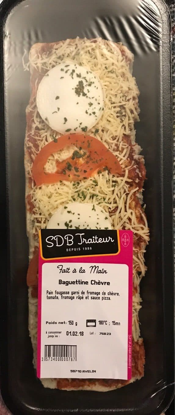 SDB Traiteur Baguettine chèvre packshot