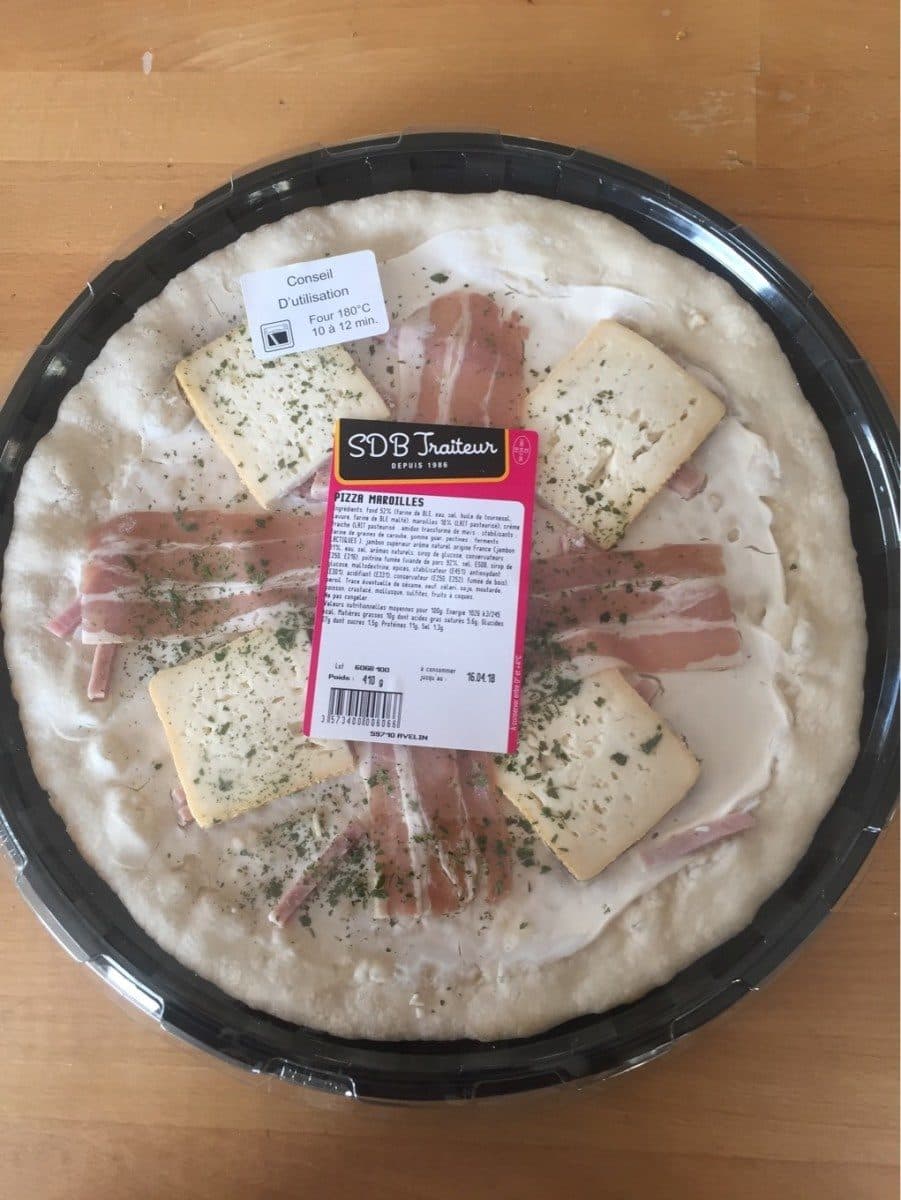 SDB Traiteur Pizza Maroilles packshot