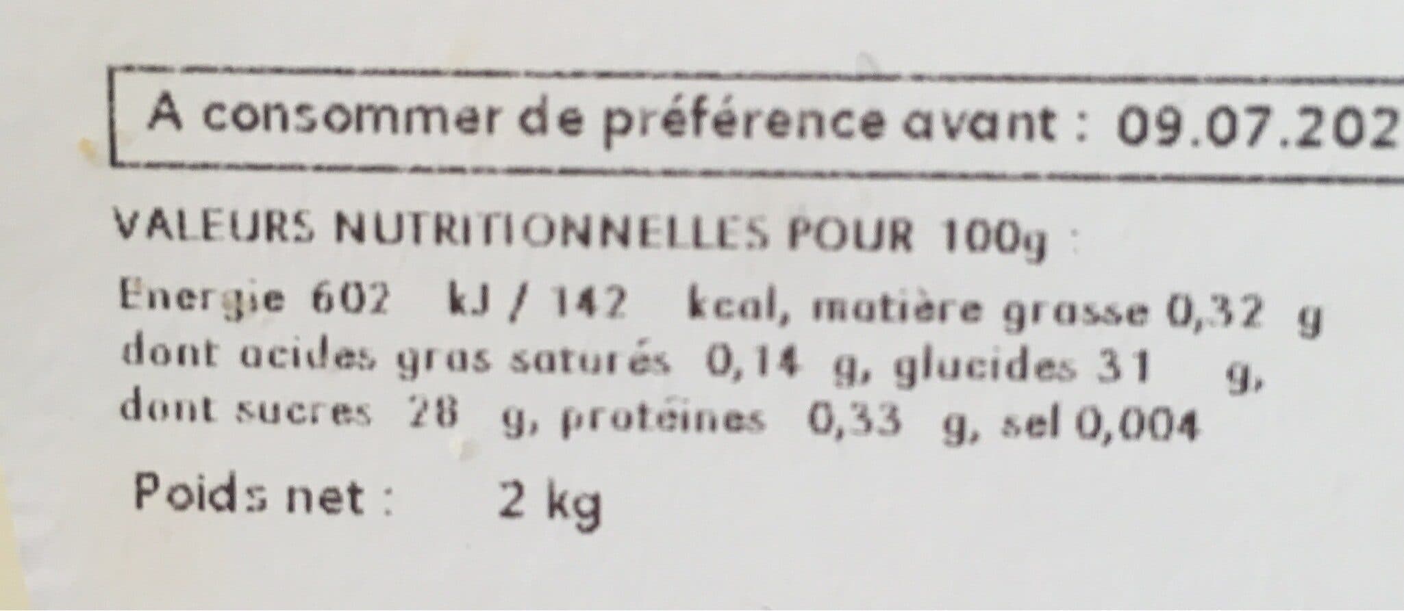 Jampi Sorbet plein fruit Mangue packshot