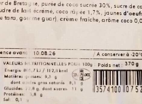 Jampi Glace Coco Jampi 550ML packshot