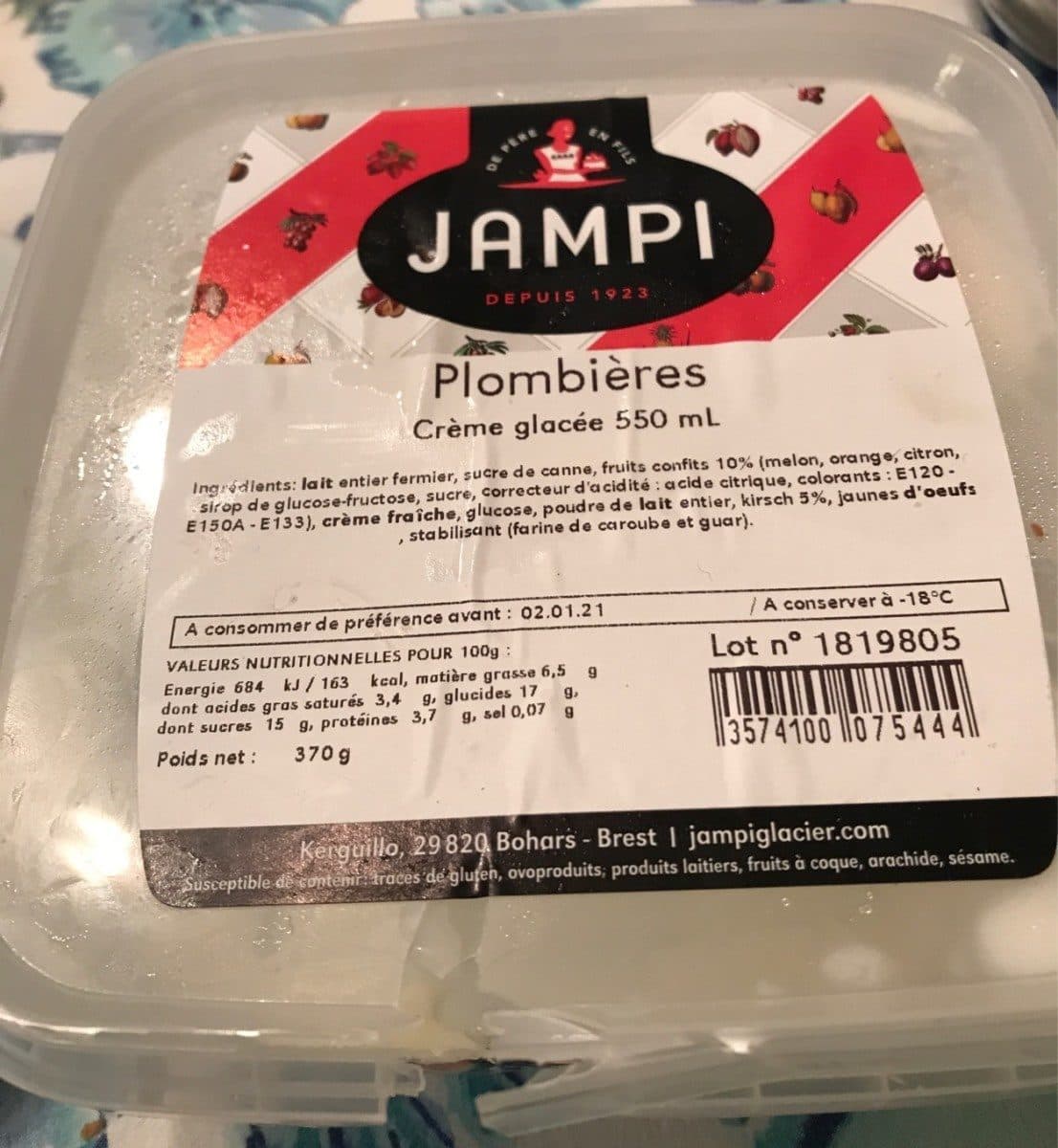 Jampi Plombières packshot
