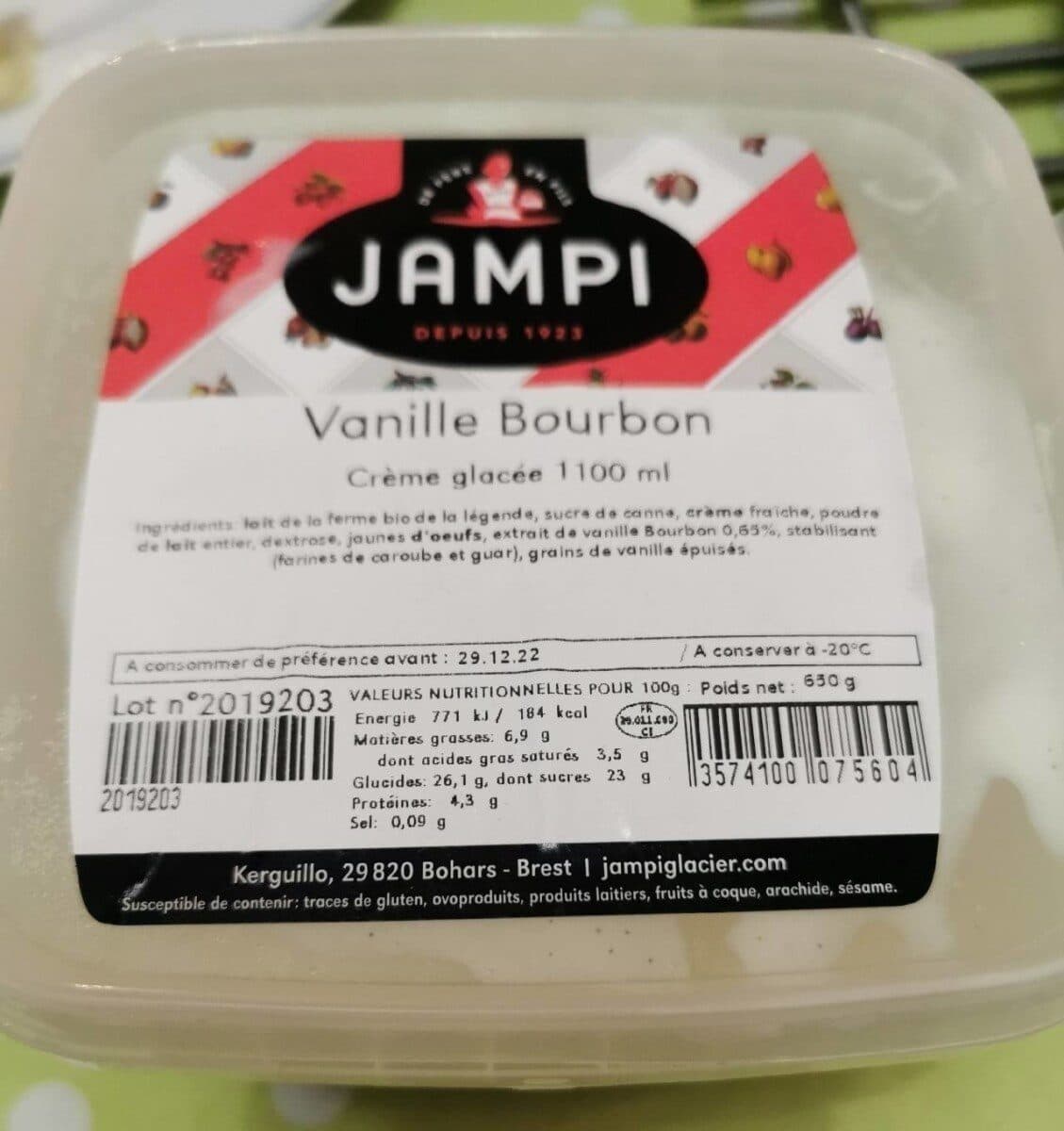 Jampi Vanille bourbon crème glacée packshot