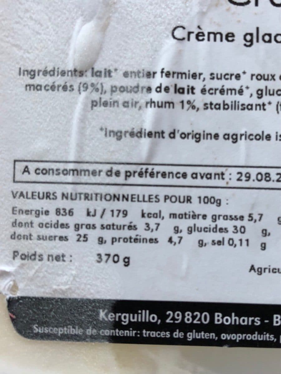 Jampi Crème glacée créole packshot