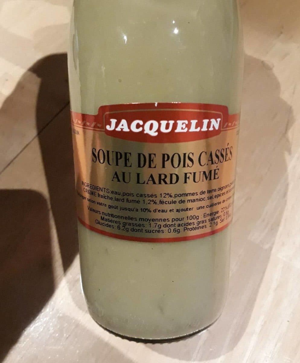 Open Food Facts Soupe de pois cassés au lard fumé packshot