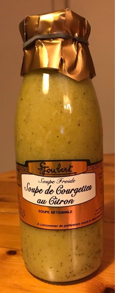 Open Food Facts Soupe de courgettes au citron - Soupe artisanale packshot