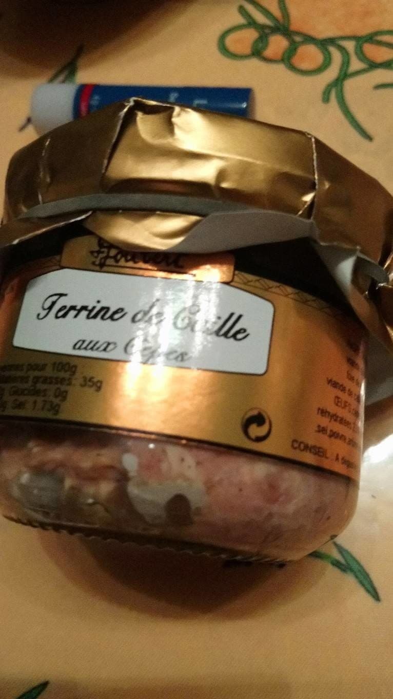 Joubert Terrine de caille aux cèpes packshot