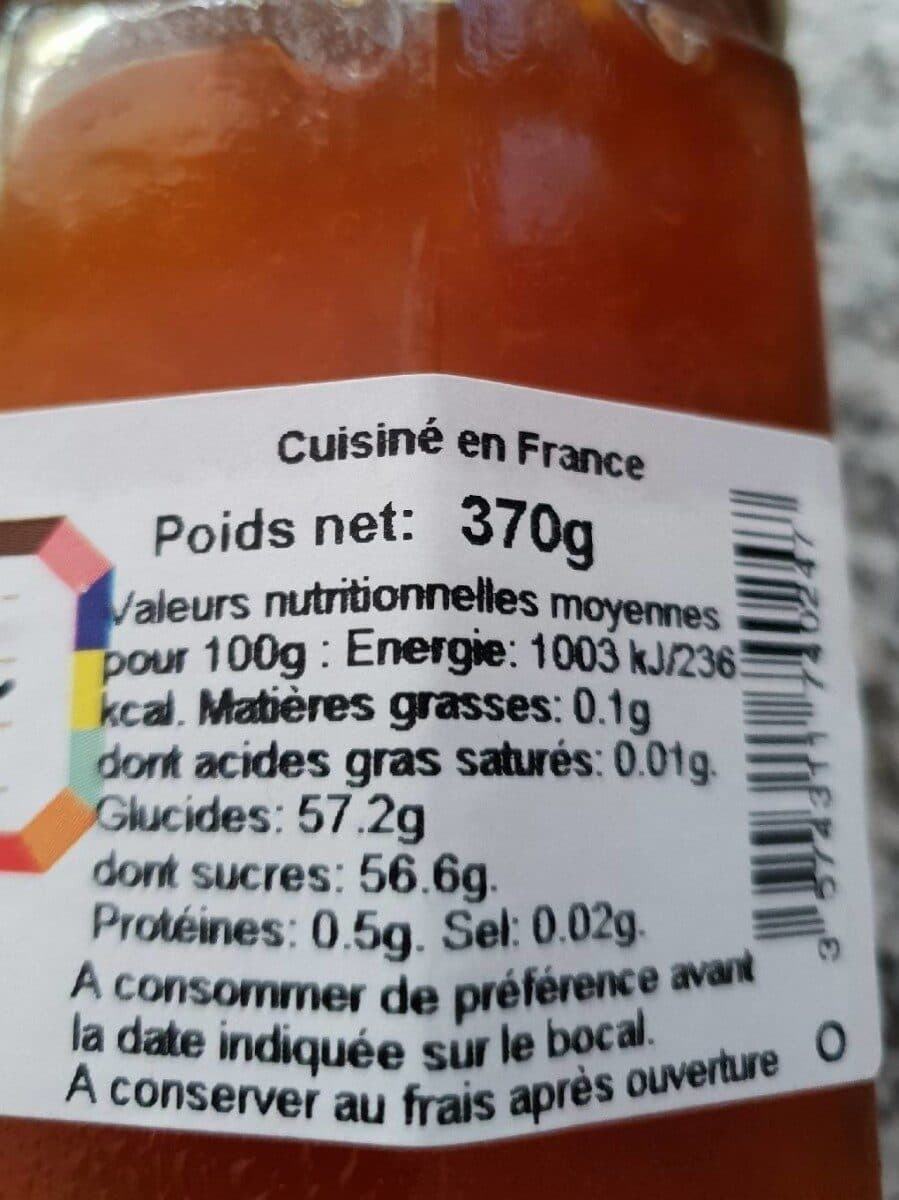 Parole Gourmande Confiture bio packshot