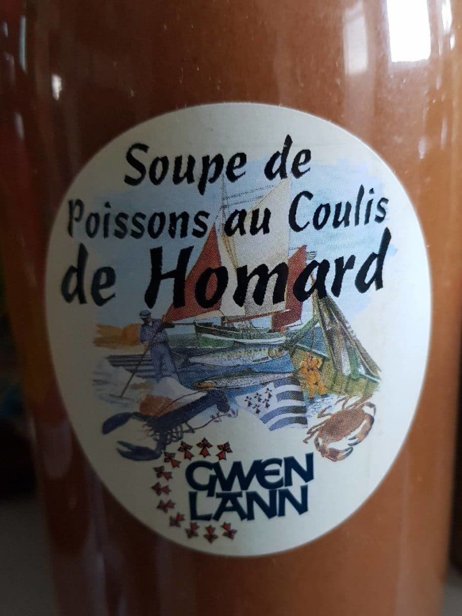 Gwen Lann Soupe de poissons au coulis de homard packshot