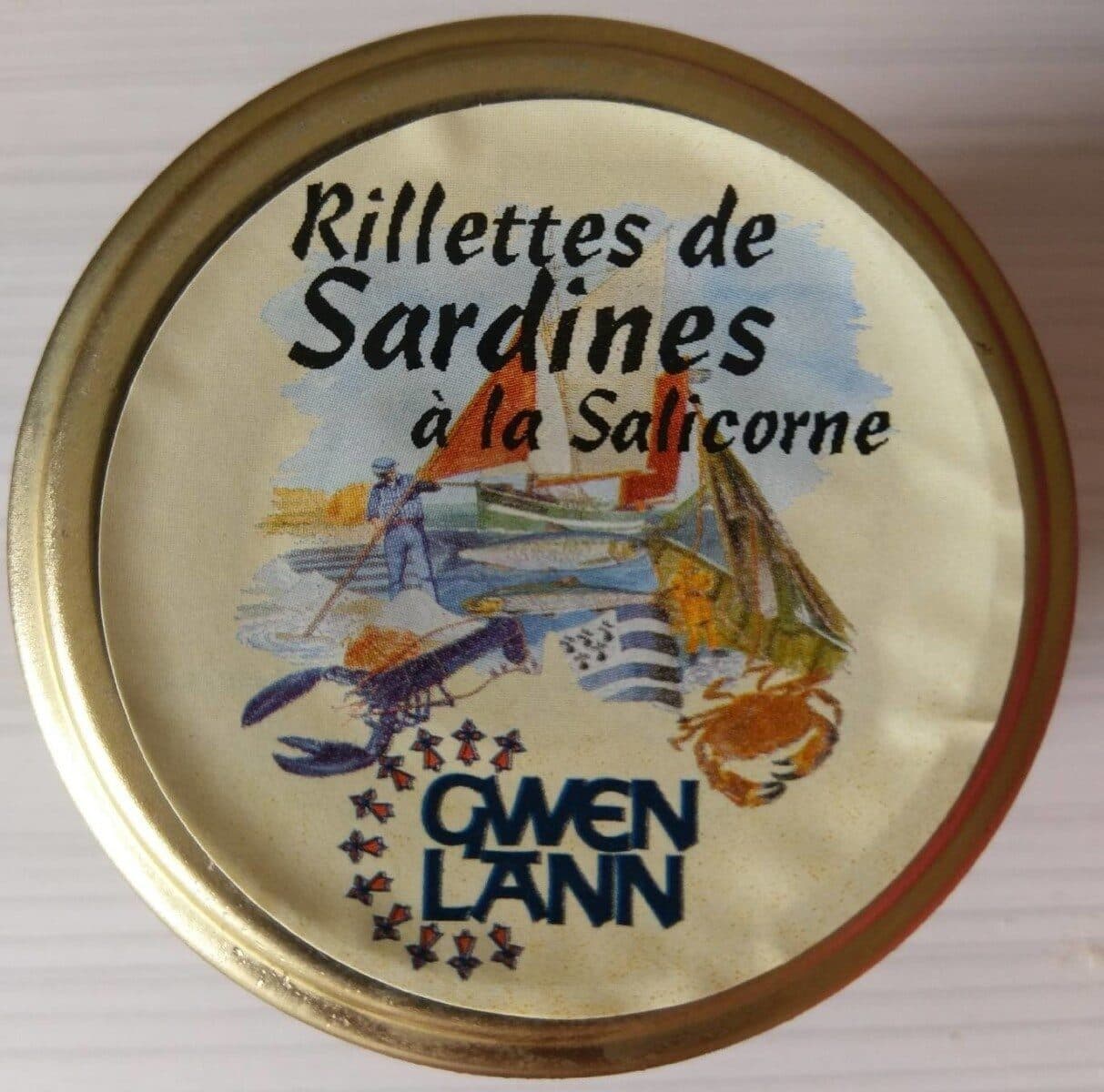 Open Food Facts Rillettes de sardines à la salicorne packshot