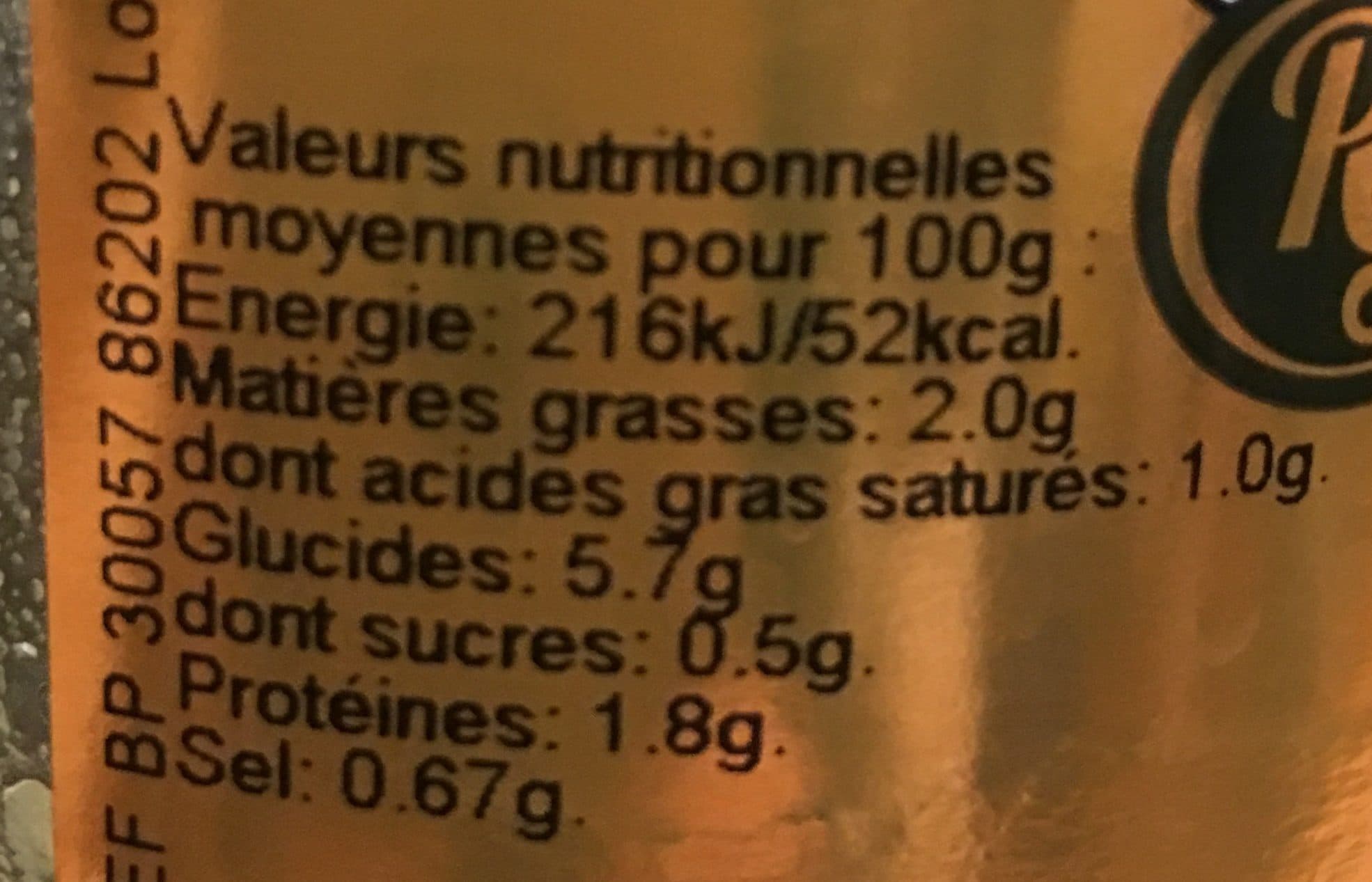 Parole gourmande Soupe de pois cassé au lard fumé packshot