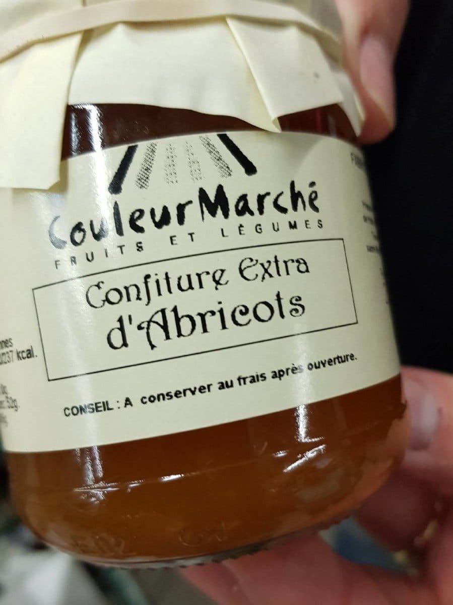 Couleur Marché confiture extra abricots packshot