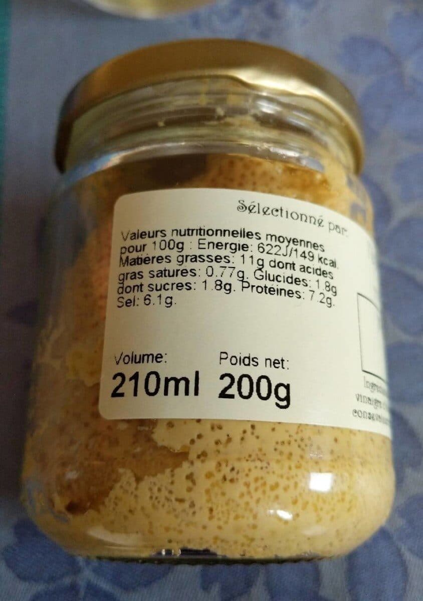 Open Food Facts Moutarde de Dijon packshot
