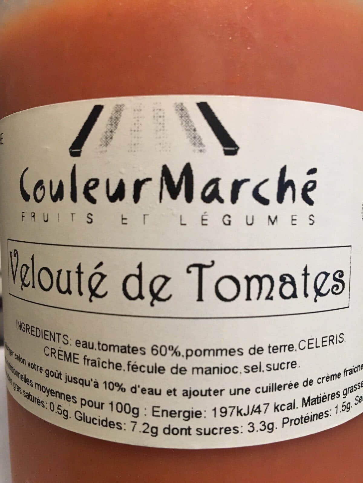 Open Food Facts Velouté de Tomates packshot