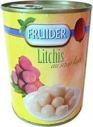Fruider Litchis Dénoyautés Au Sirop Léger packshot