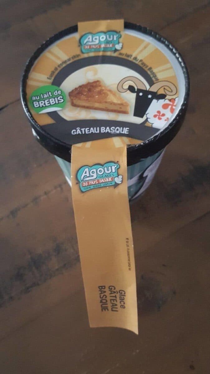 Agour Glace gâteau basque packshot