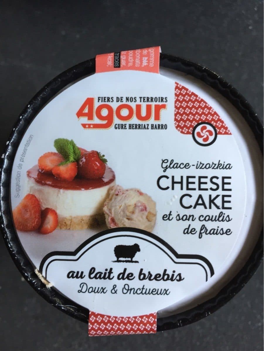 Open Food Facts Glace cheese cake packshot