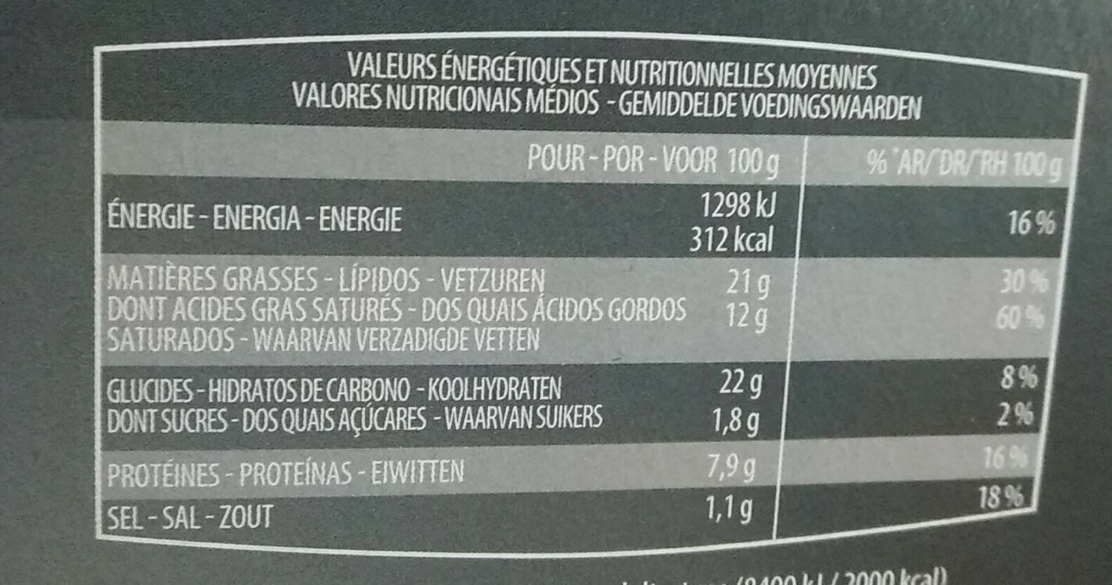 Française de Gastronomie 4 feuilletés au chevre packshot